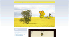 Desktop Screenshot of maciejow.kluczbork.pl